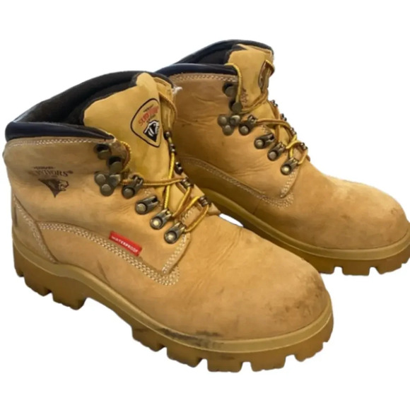 Herman Survivors Waterproof‎ Breaker Work Boot Men's Size 6 Wheat - Picture 1 of 8